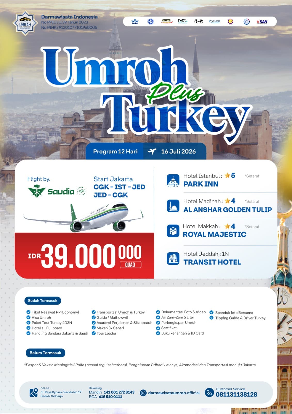 Umroh Plus Turkey